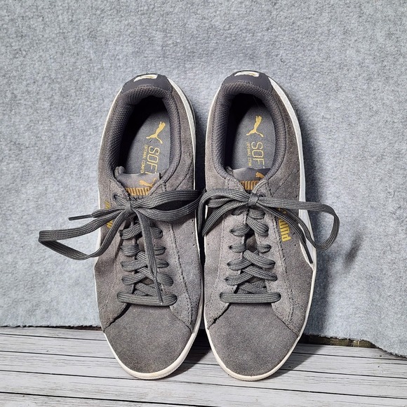 Puma Shoes Womens Size 6 Suede‎ Classic Low Top SoftFoam Comfort Sneakers - Picture 2 of 8
